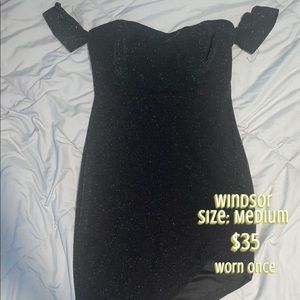 Black Sparkle Dress